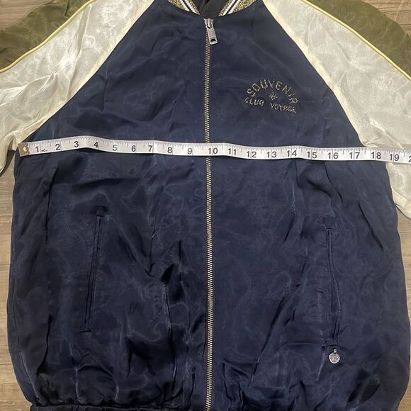 Maison Scotch Colour blocked bomber jacket - Picture 13 of 13